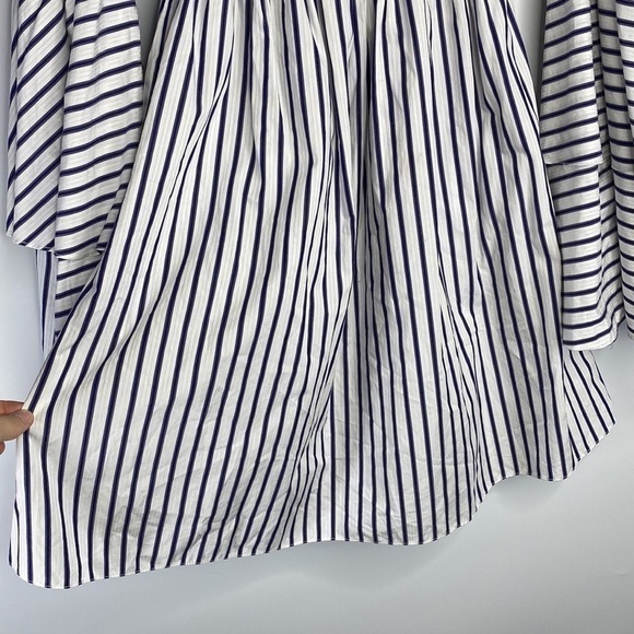 Caroline Consta Appolonia Striped Off-The-Shoulder Dress Size Small NWOT - Picture 5 of 14
